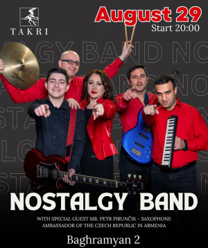 A musical journey back to the golden years at Takri, Nostalgy Band, 2025-08-29 20:00