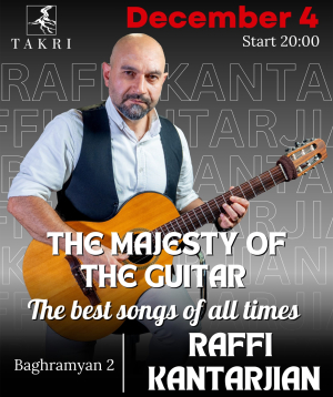 The best songs of all times at Takri | Raffi Kantarjian, 2025-12-04, 20:00