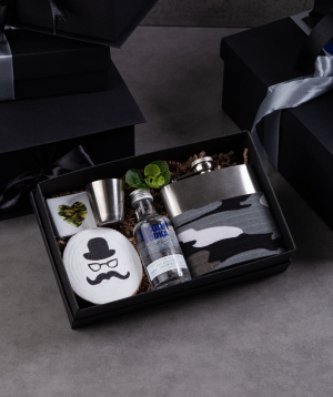 Gift box «THE BOX» №357 For men Moustache