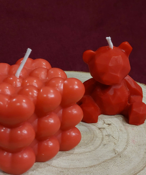 Набор свечей «Blue Moon» Бабл + Игрушка, не ароматизированные, №2