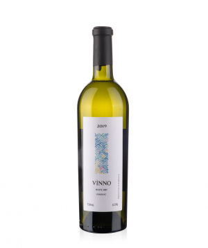 Wine `VINNO` white dry 750 ml