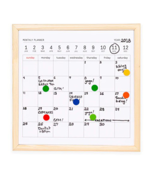 Calendar-whiteboard «Kikkerland» big