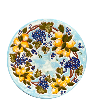 Decorative plate «ManeTiles» ceramic №78