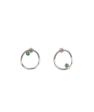 Earrings «Tamama» Orash, green