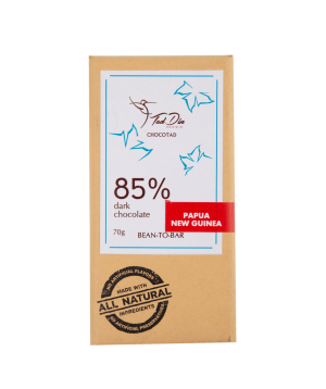 Dark chocolate «TadDin» 85%, Papua New Guinea