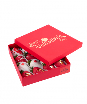 Chocolate covered strawberry ''Sweet Elak'' Happy Valentine's Day