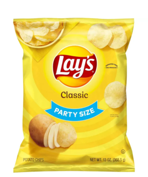 Лос-Анджелес․ Chips №028 Lay's Classic Party Size, 5 pcs