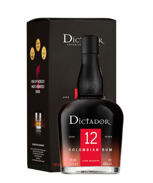 Rum `Dictador` 12 years old 0.7l