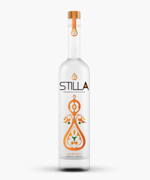 Fruit vodka «Stilla» apricot, 0,5 l, 50%, in a gift box