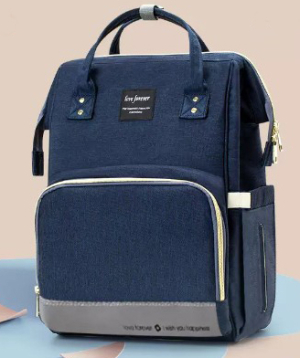 Backpack «Love Forever» navy blue