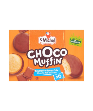 Բիսկվիթներ St. Michel Choco Muffin 6 հատ, 180 գ