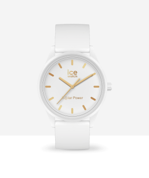 Ժամացույց «Ice-Watch» ICE Solar Power White gold - M