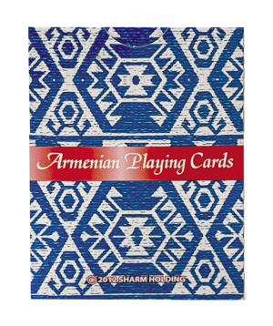 Խաղաքարտեր «Armenian Playing Cards» կապույտ