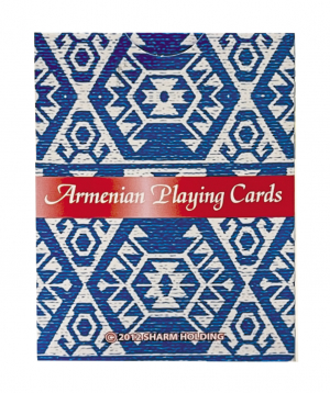 Игральные карты ''Armenian Playing Cards'' синие