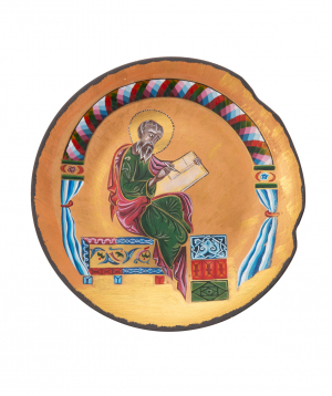 Plate ''Taraz Art'' decorative, ceramic №3