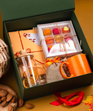 Подарочная коробка «THE BOX» осенний №531