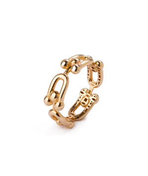 Ring `Less is more` gold №137