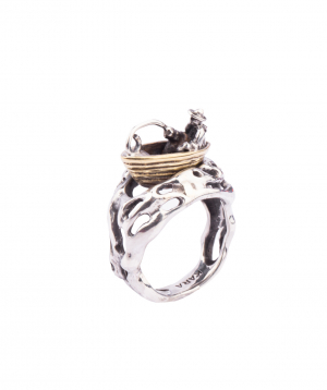 Серебряное кольцо ''Kara Silver'' №17