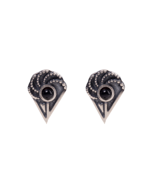 Women's silver earrings №33