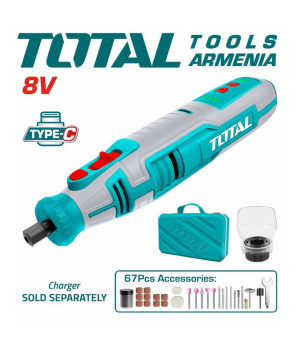 Гравер «Total Tools» TMGLI0801