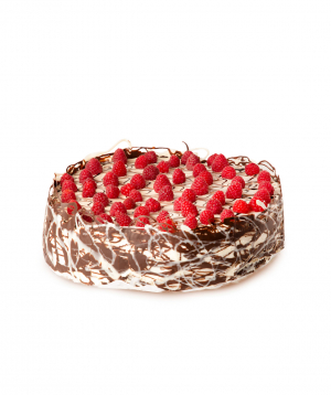Cake `In raspberry chocolate`