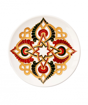 Plate ''Taraz Art'' decorative, ceramic №6