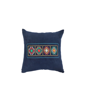 Embroidered pillowcase «Miskaryan Heritage» Armenian carpet pattern, 1-1-4