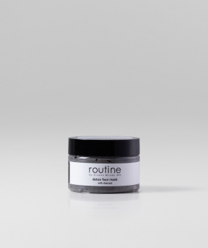Detox mask «Routine» with charcoal, 100 ml