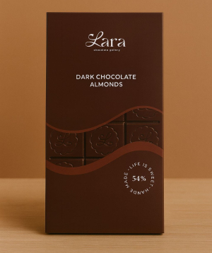 Շոկոլադե սալիկ «Lara Chocolate Gallery» մուգ, 54% №10
