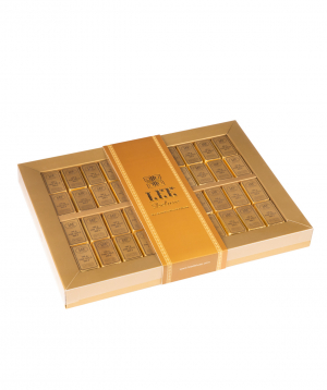 Collection `Lee Ounce Gold` of  chocolate candies 590 gr