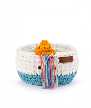 Basket `Crafts by Ro` Unicorn, cotton