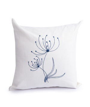 Embroidered pillow ''Jasmine Home'' №37