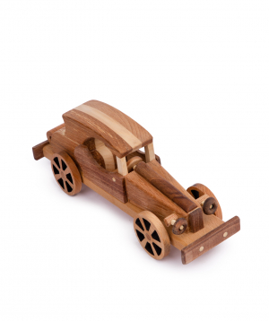 Մեքենա «Im wooden toys» ռետրո, փայտե