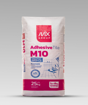 Tile adhesive «M10» Econom, 25 kg