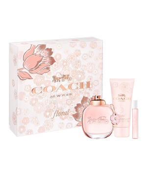 Perfume «Coach» Floral, for women, 100+90+7.5 ml