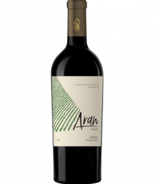 Wine `Aran` red dry 750 ml