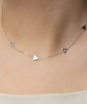 Silver necklace «SiaMoods» SN245