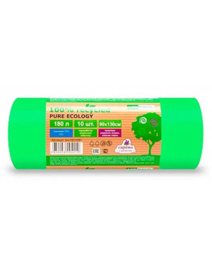 Garbage bags MirPack 180L Pure