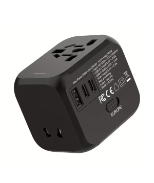 Ճամփորդական փոխարկիչ №314 (US, AUS, UK, EU, USB, USB Type C)