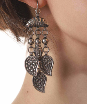 Vaspurakan silver earrings ''Narekatsi''
