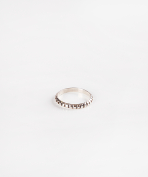 Ring ''Tamama'' silver, №1