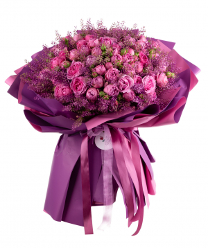Bouquet ''Narbonne'' with spray roses