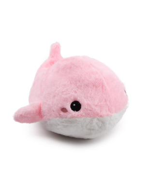 Soft toy «Whale» pink