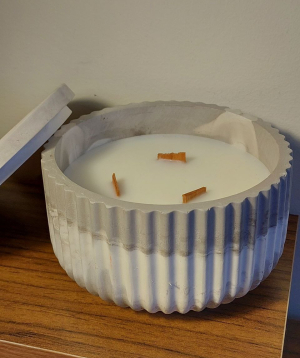 Մոմ «Blue Moon» Կլոր