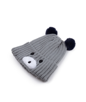 Beanie hat «Bear» gray, 53 cm