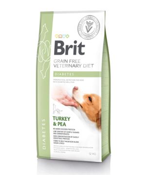 Dog food «Brit Veterinary Diet» for diabetes, 12 kg
