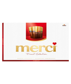 Շոկոլադե կոնֆետներ «Merci» 400գ ասորտի