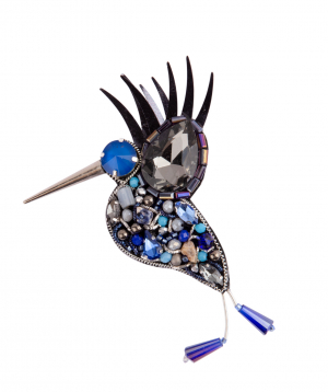 Brooch `LilmArt` handmade bird №12
