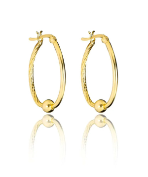 Silver earrings «SiaMoods» SE847GP