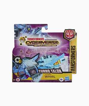 Hasbro Transformers Hero Figurine CYBERVERSE 1 STEP WHIRL
